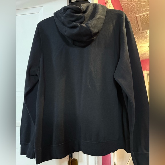 Nike Women’s Black Hoodie Gold Glitter Logo - Picture 7 of 7